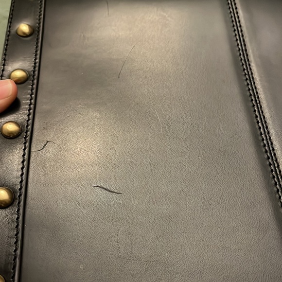 Steven by Steve Madden Firm Leather Tote bag NWOT - Picture 11 of 12